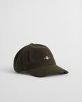 JUNIPER GREEN, SHIELD MELTON CAP, FRONT-VIEW BY GANT AU.