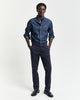 MARINE, SLIM TWILL CHINOS, FRONT-VIEW BY GANT AU.