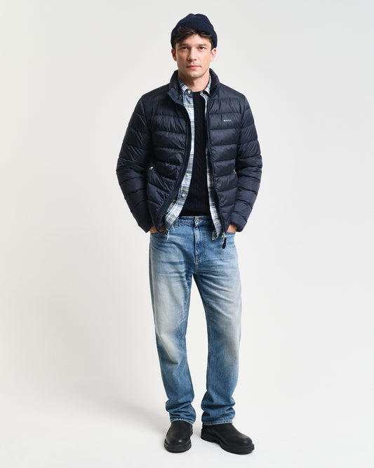 EVENING BLUE, LIGHT DOWN JACKET BY GANT AU.