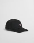 BLACK, UNISEX. TWILL CAP BY GANT AU.