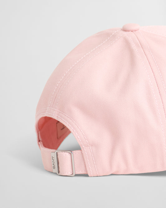 FADED PINK, UNISEX. TWILL CAP, CLOSE-UP BY GANT AU.