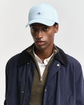 CALMING BLUE, SHIELD COTTON TWILL CAP BY GANT AU.