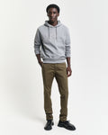 JUNIPER GREEN, SLIM TWILL CHINOS BY GANT AU.