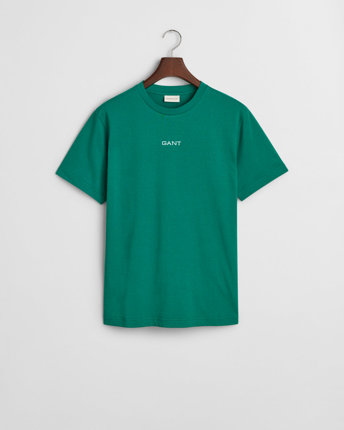 DEEP GREEN, GRAPHIC SS T-SHIRT, FLAT-LAY BY GANT AU.