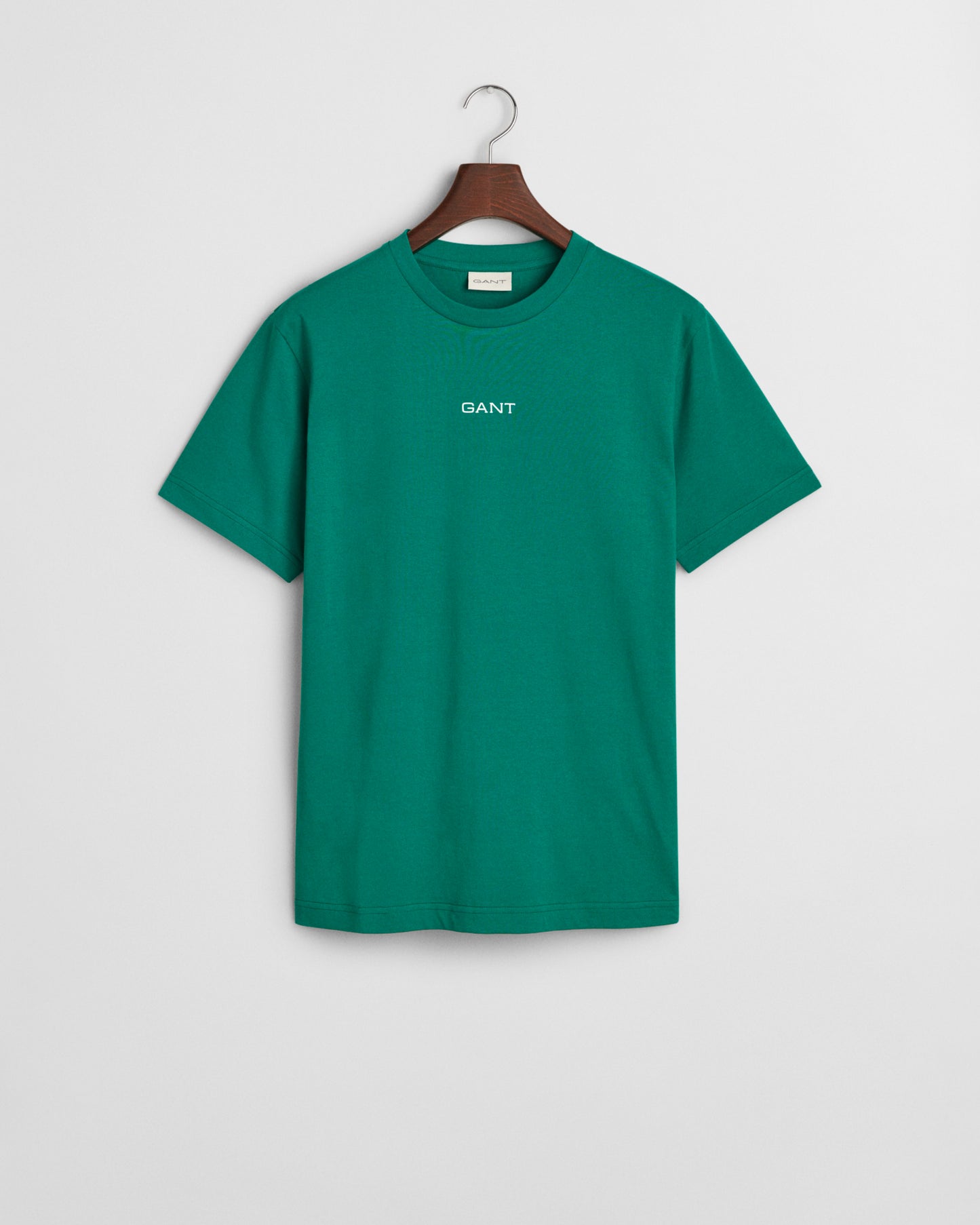 DEEP GREEN, GRAPHIC SS T-SHIRT, FLAT-LAY BY GANT AU.