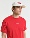 RUBY RED, GRAPHIC SS T-SHIRT, CLOSE-UP BY GANT AU.
