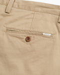 DARK KHAKI, SLIM TWILL SHORTS, CLOSE-UP BY GANT AU.