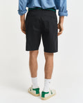 BLACK, RELAXED SHORTS, BACK-VIEW BY GANT AU.