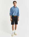 BLACK, RELAXED SHORTS BY GANT AU.