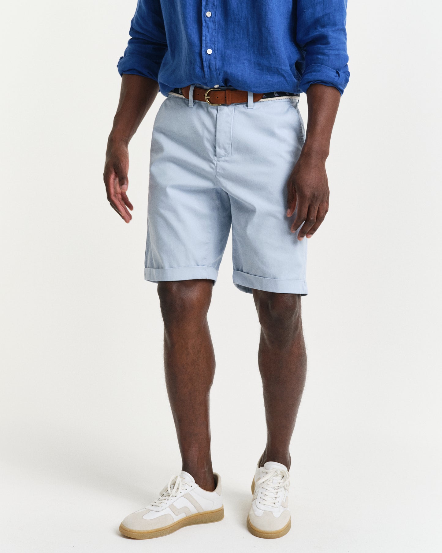 Regular Fit Sunfaded Chino Shorts
