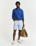 FRESH BLUE, REG SUNFADED CHINO SHORTS, FRONT-VIEW BY GANT AU.