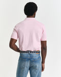 CALIFORNIA PINK, REG CONTRAST PIQUE SS POLO, BACK-VIEW BY GANT AU.