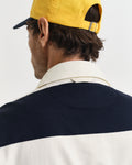 EVENING BLUE, BARSTRIPE RUGGER, CLOSE-UP BY GANT AU.