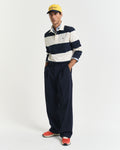 EVENING BLUE, BARSTRIPE RUGGER BY GANT AU.