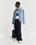 LAPIS BLUE, BARSTRIPE RUGGER BY GANT AU.