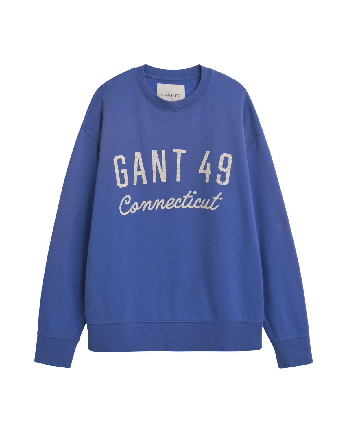 Varsity Worn Graphic Crew Neck Sweatshirt