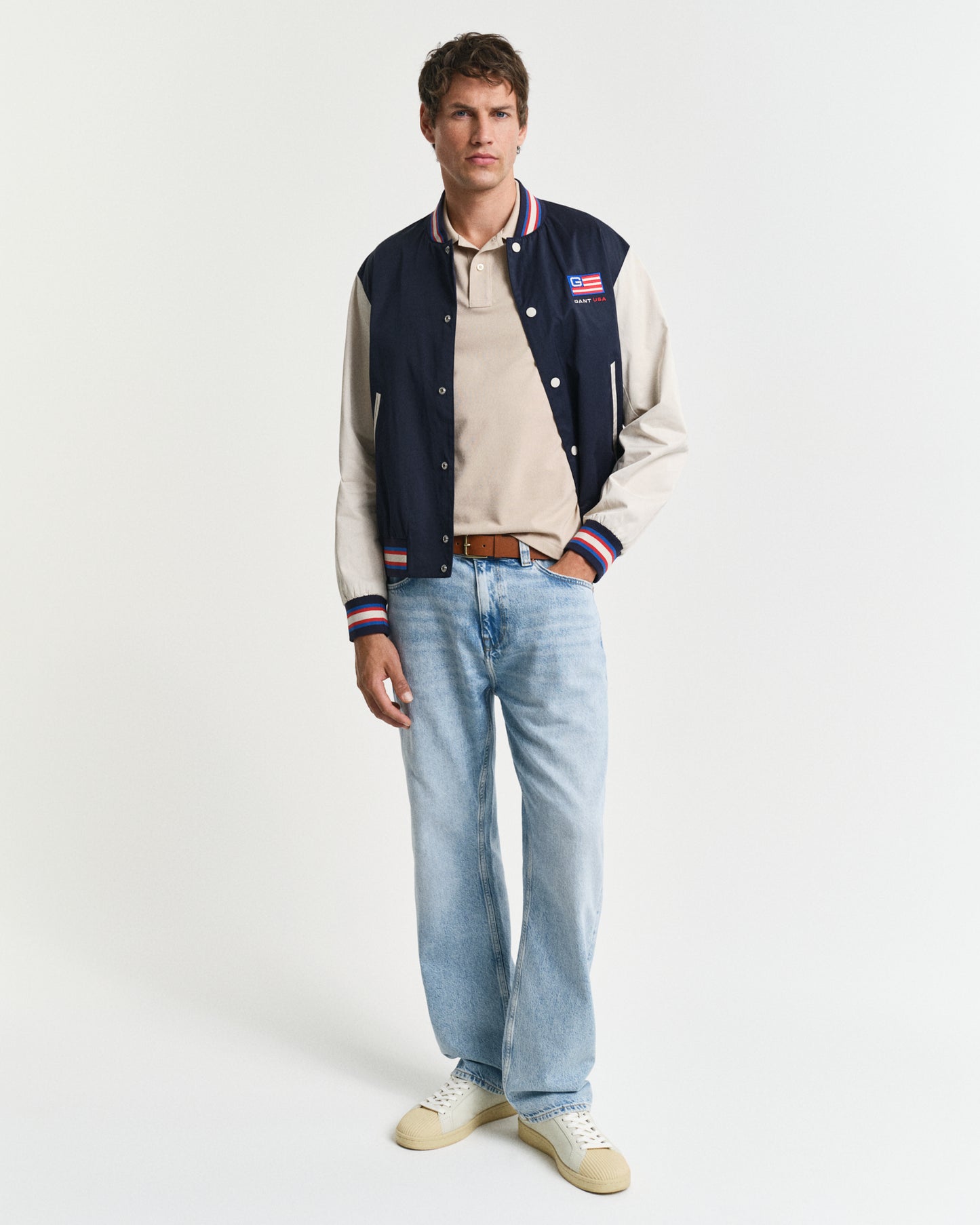 DRY SAND, REG SHIELD SS PIQUE POLO BY GANT AU.