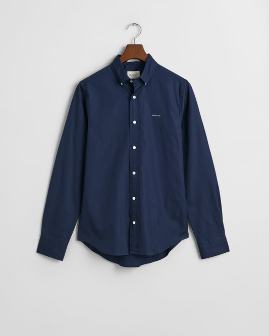 MARINE, SLIM PINPOINT OXFORD SHIRT BY GANT AU.