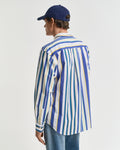 MULTICOLOR, REL PRINTED STRIPE SHIRT, BACK-VIEW BY GANT AU.