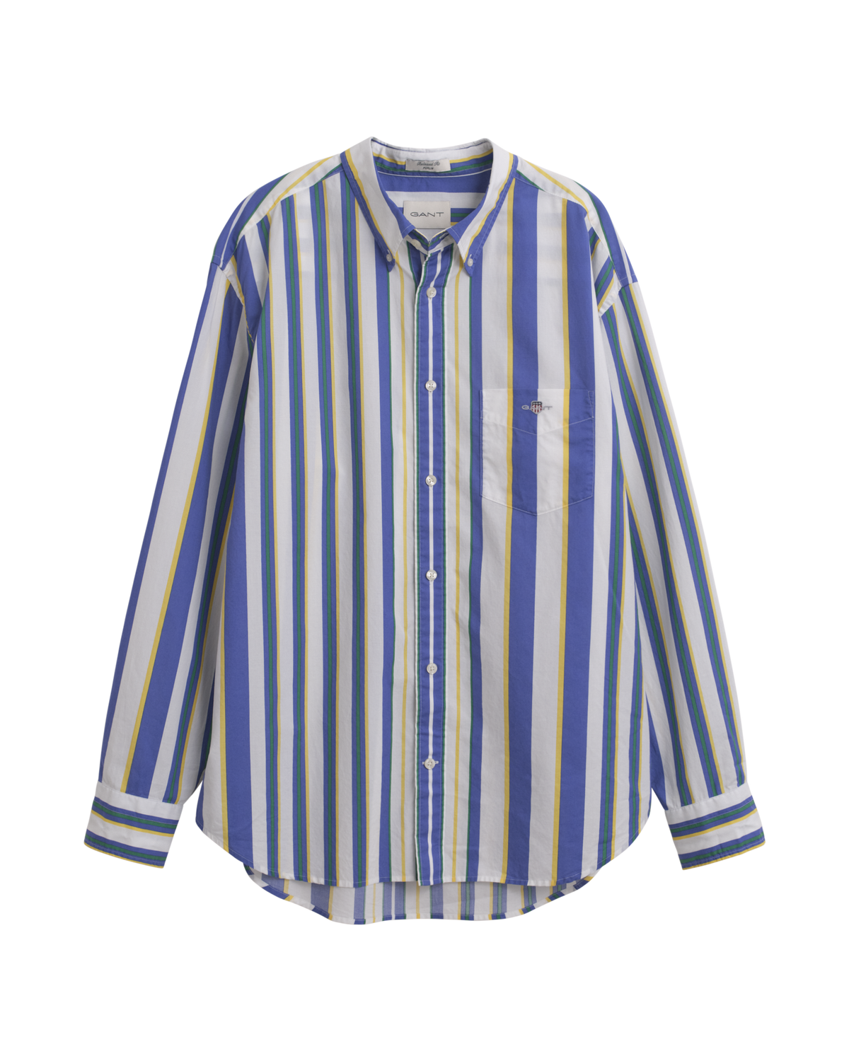 Relaxed Fit Stripe Print Shirt