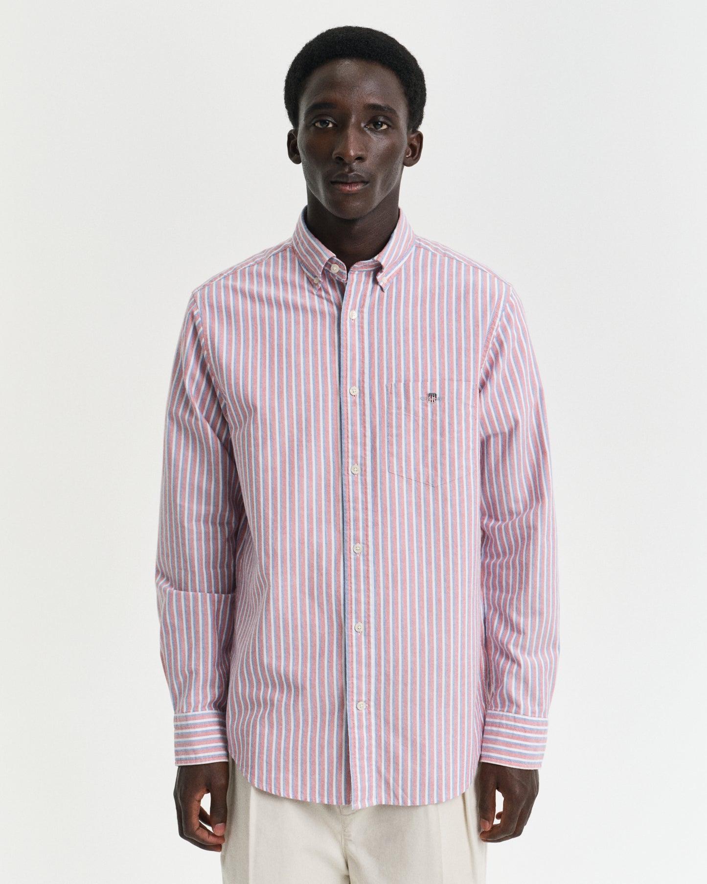 Regular Fit Striped Classic Oxford Shirt
