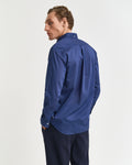 PERSIAN BLUE, REG SUNFADED VOILE SHIRT, BACK-VIEW BY GANT AU.