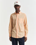 MODEL WEARING REG SUNFADED VOILE SHIRT