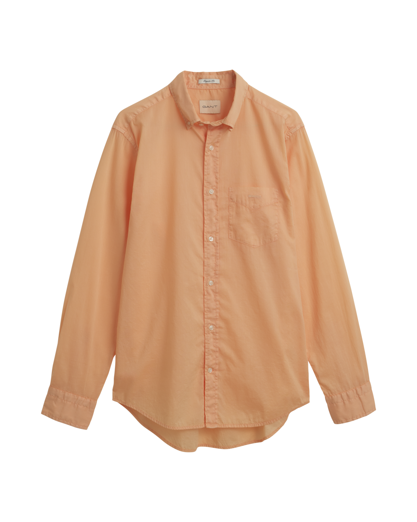 Regular Fit Sunfaded Voile Shirt