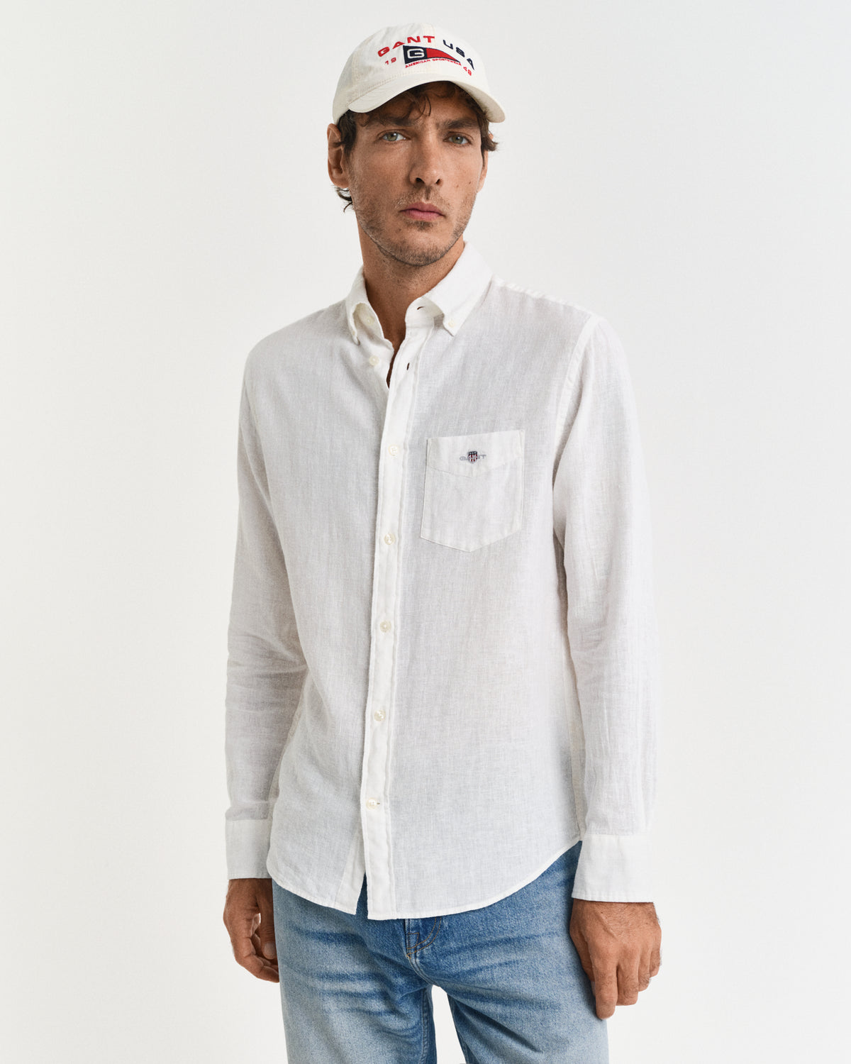 Regular Fit Cotton Linen Shirt