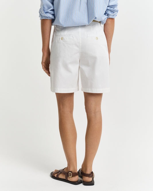 EGGSHELL, CHINO SHORTS, BACK-VIEW BY GANT AU.