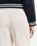 PUTTY, LINEN BLEND PULL ON PANTS, CLOSE-UP BY GANT AU.