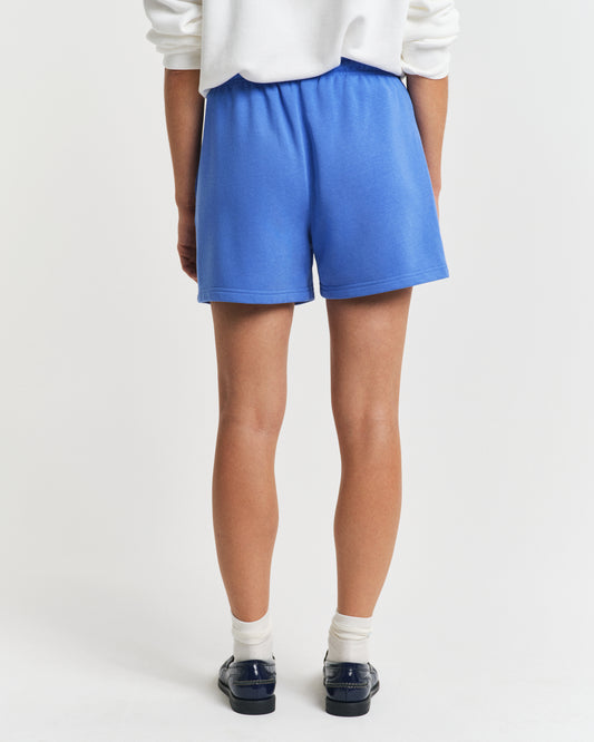 PERFECT BLUE, REG SHIELD SHORTS, BACK-VIEW BY GANT AU.