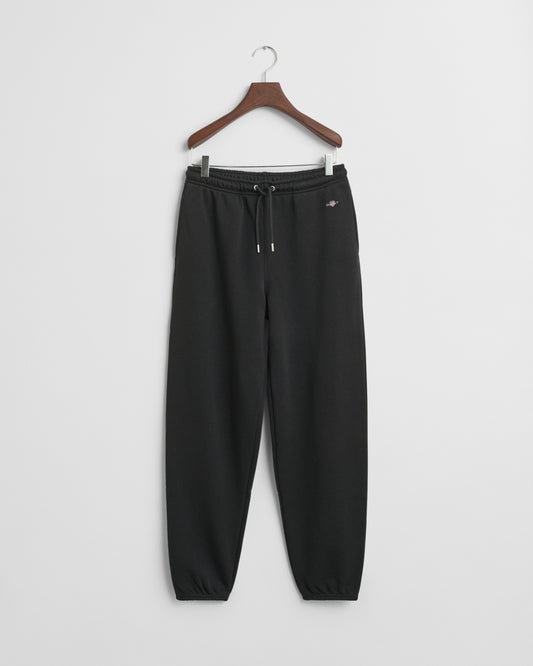 BLACK, REG SHIELD SWEATPANTS BY GANT AU.