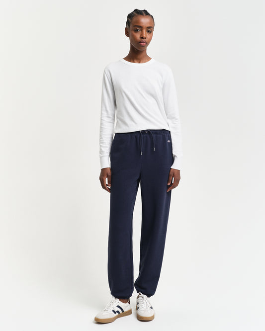 EVENING BLUE, REG SHIELD SWEATPANTS BY GANT AU.