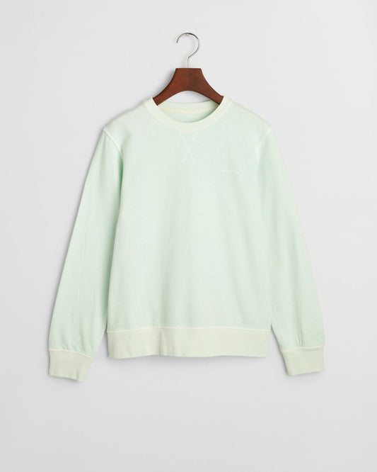FADED MINT, REG SUNFADED C-NECK SWEAT BY GANT AU.