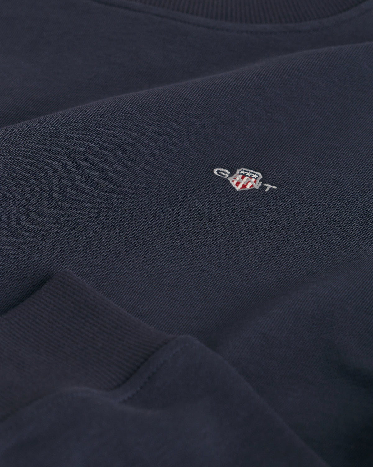 Archive Shield Graphic Crew Neck Sweatshirt Dress