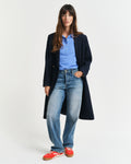 PERFECT BLUE, SLIM SHIELD SS PIQUE POLO BY GANT AU.