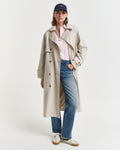 LIGHT PINK, REG CLASSIC POPLIN STRIPED SHIRT BY GANT AU.