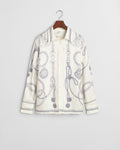 CREAM, REL SAILING PRINT SHIRT, FLAT-LAY BY GANT AU.