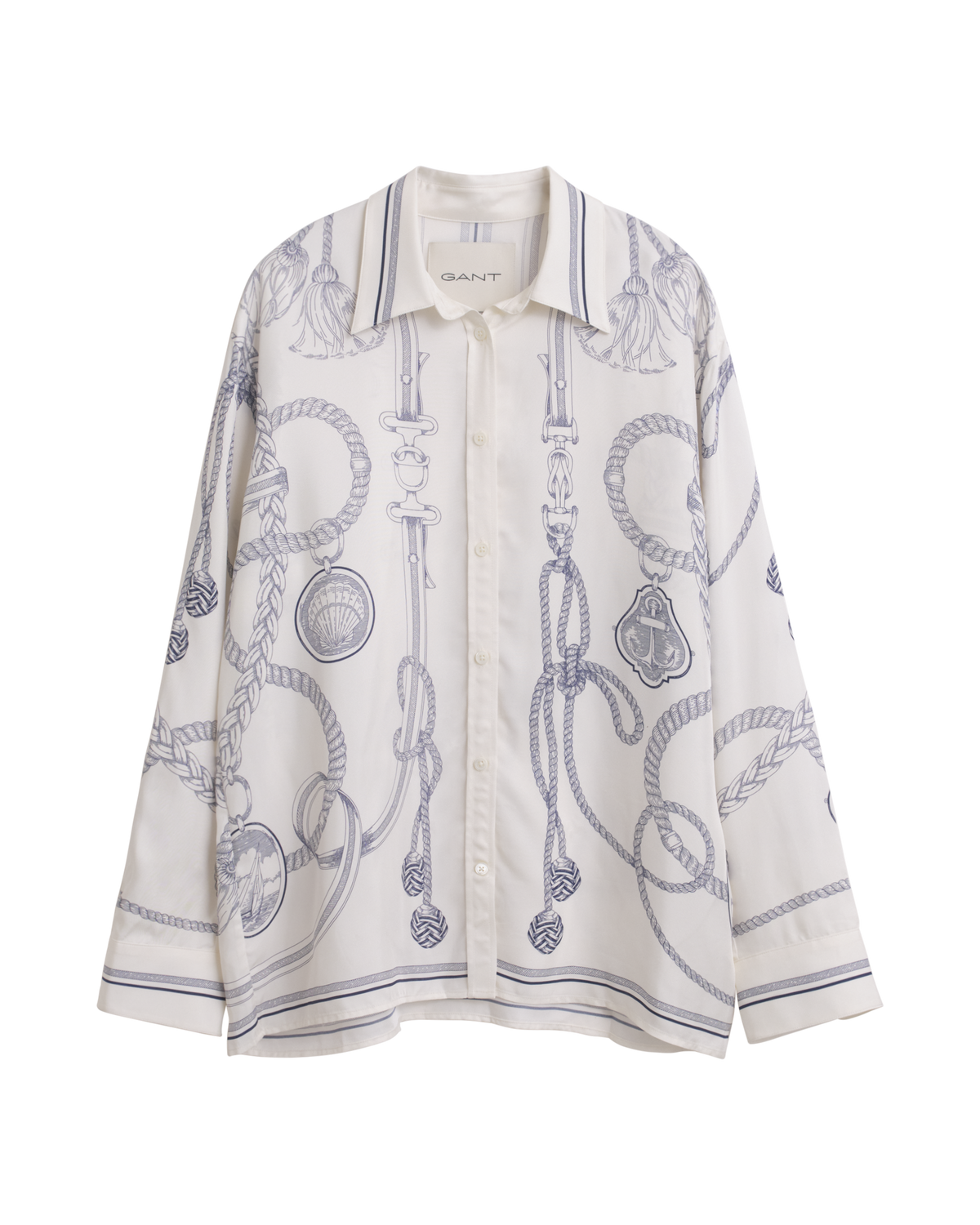 Relaxed Fit Sailing Print Shirt