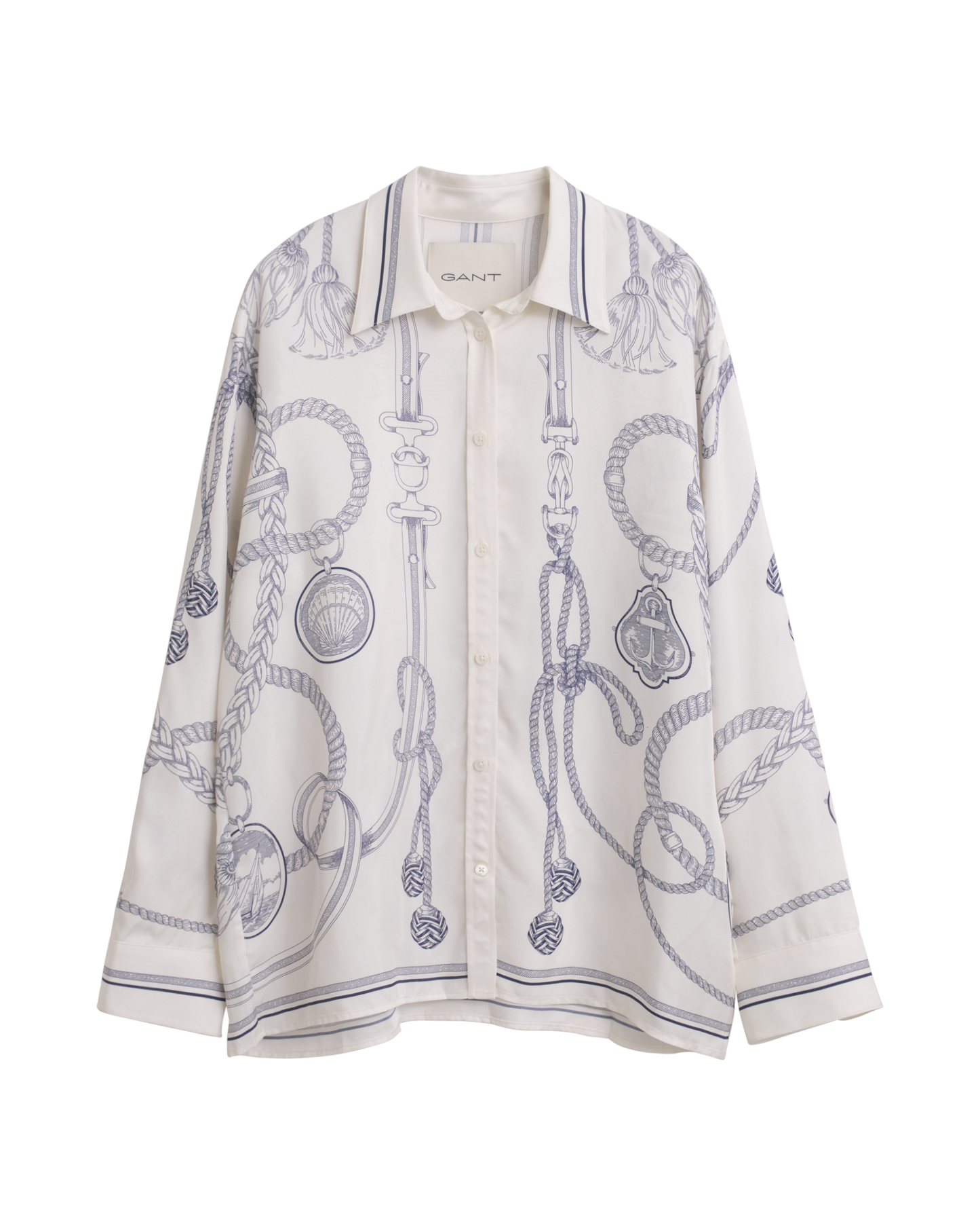 Relaxed Fit Sailing Print Shirt