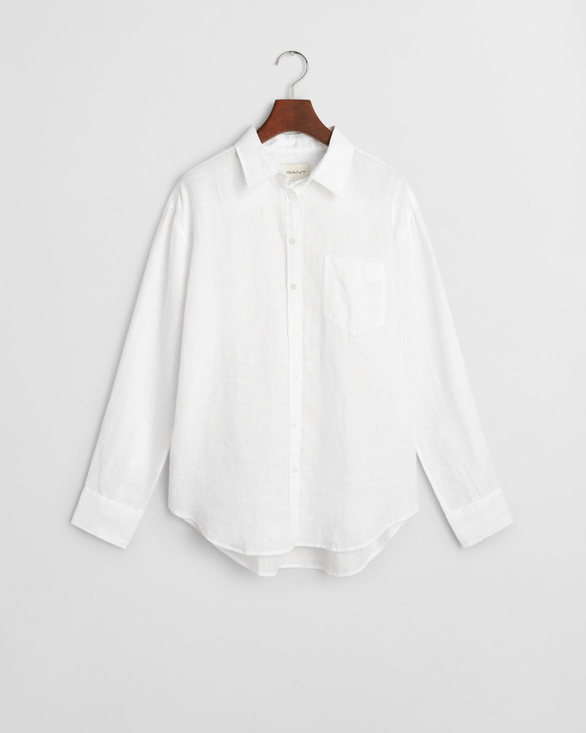 WHITE, REL LINEN SHIRT, FLAT-LAY BY GANT AU.