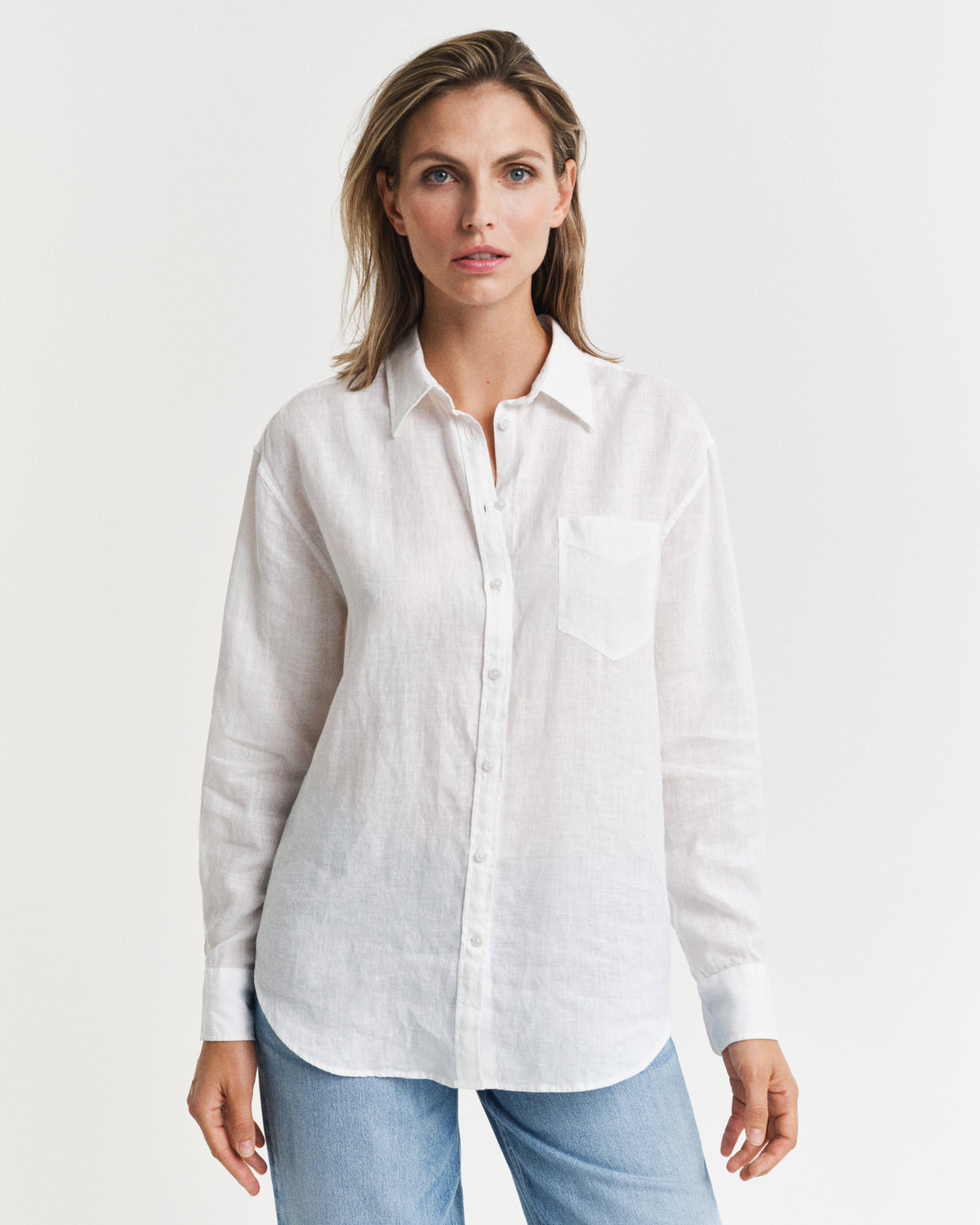 Relaxed Fit Linen Shirt