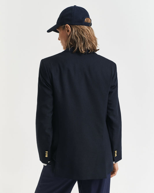 EVENING BLUE, REG CLUB BLAZER, BACK-VIEW BY GANT AU.