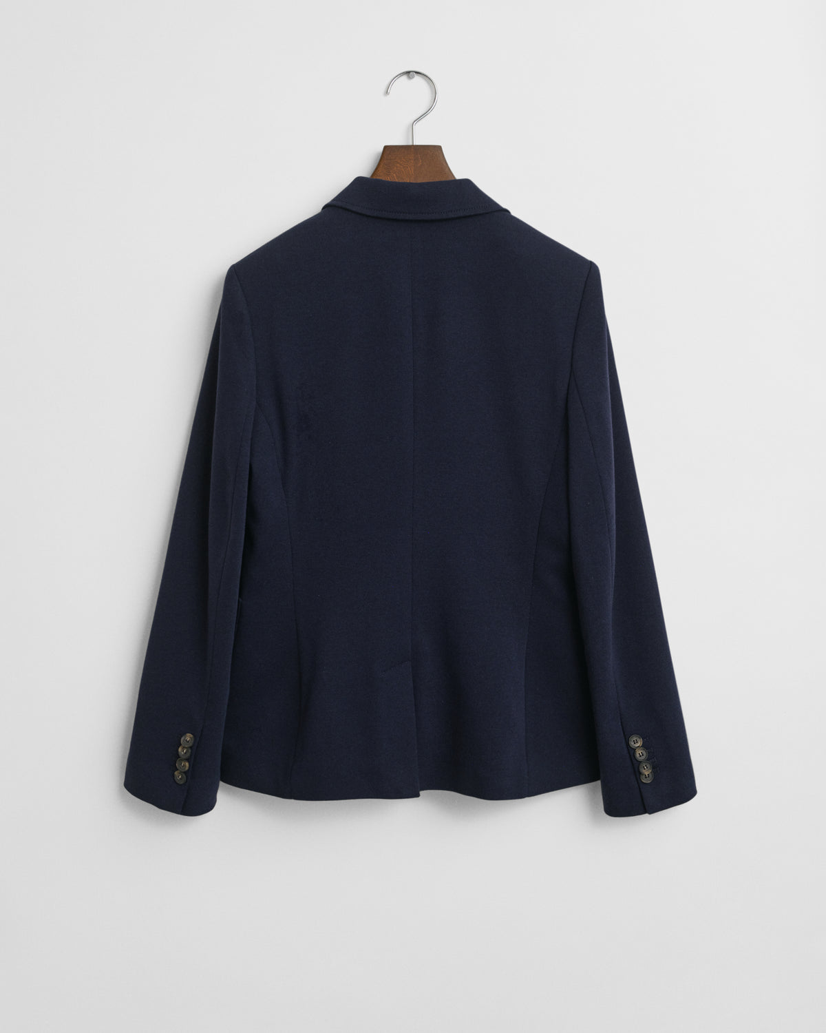EVENING BLUE, SLIM PIQUE BLAZER, BACK-VIEW BY GANT AU.