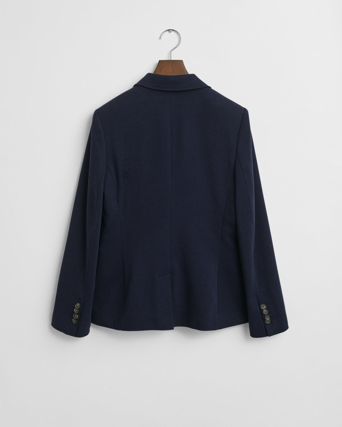 EVENING BLUE, SLIM PIQUE BLAZER, BACK-VIEW BY GANT AU.