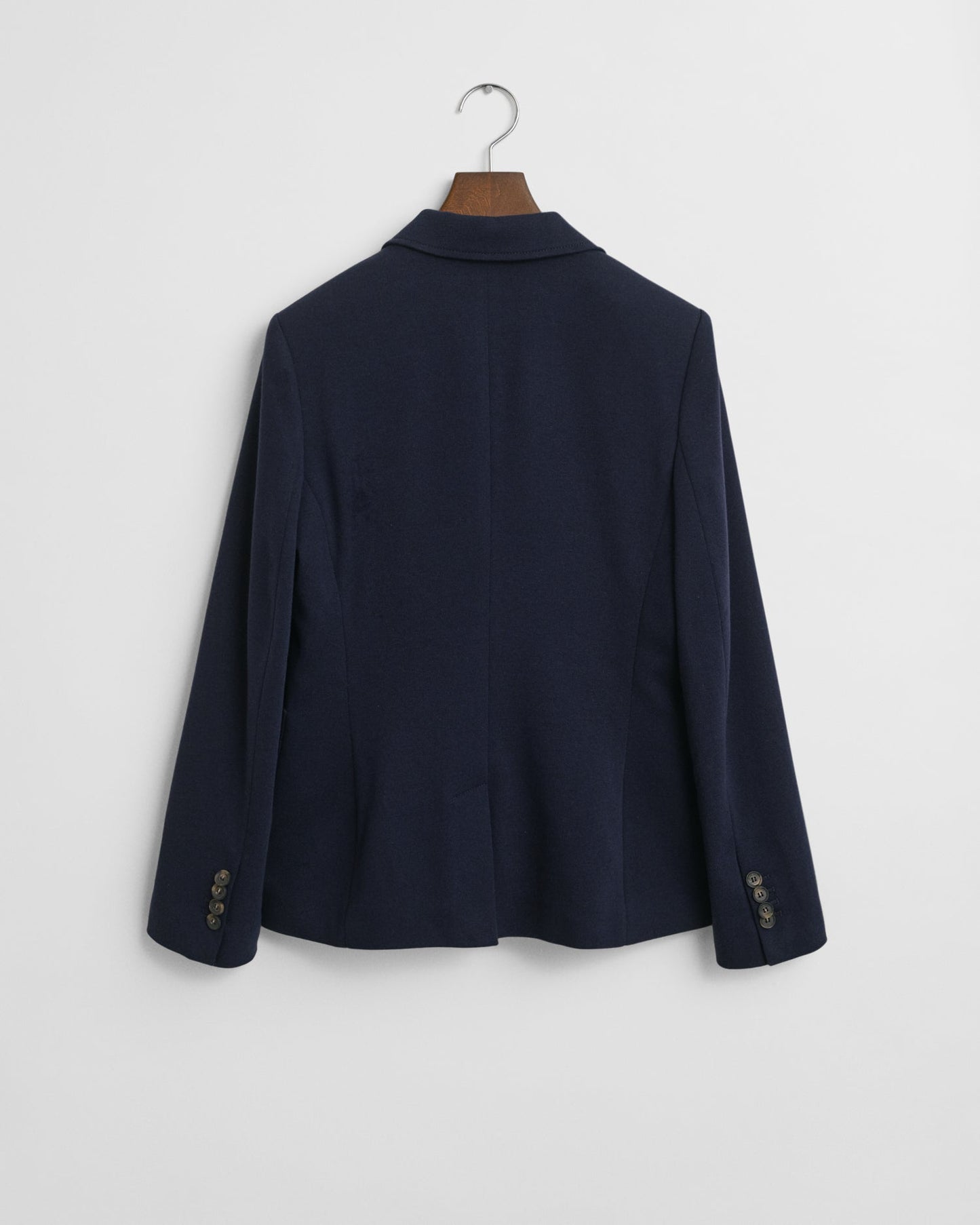 EVENING BLUE, SLIM PIQUE BLAZER, BACK-VIEW BY GANT AU.