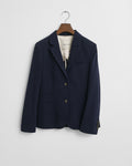 EVENING BLUE, SLIM PIQUE BLAZER BY GANT AU.