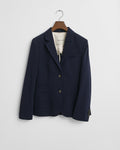 EVENING BLUE, SLIM PIQUE BLAZER BY GANT AU.