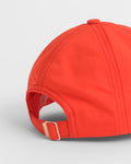 ORANGE RED, ANCHOR SATIN CAP, CLOSE-UP BY GANT AU.